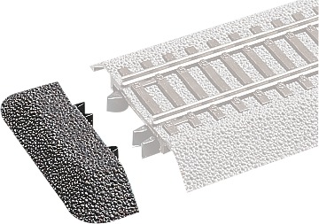 Embankment end piece (6 pieces)<br /><a href='images/pictures/Roco/Roco-42651.jpg' target='_blank'>Full size image</a>